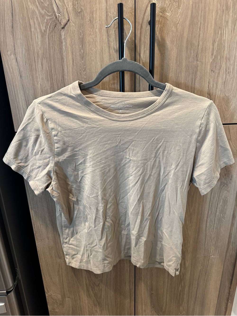 Abercrombie Skimming Tee - Beige